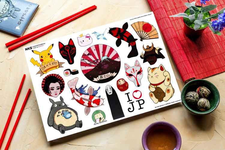 Стикерпак NKS PACK JAPAN 1