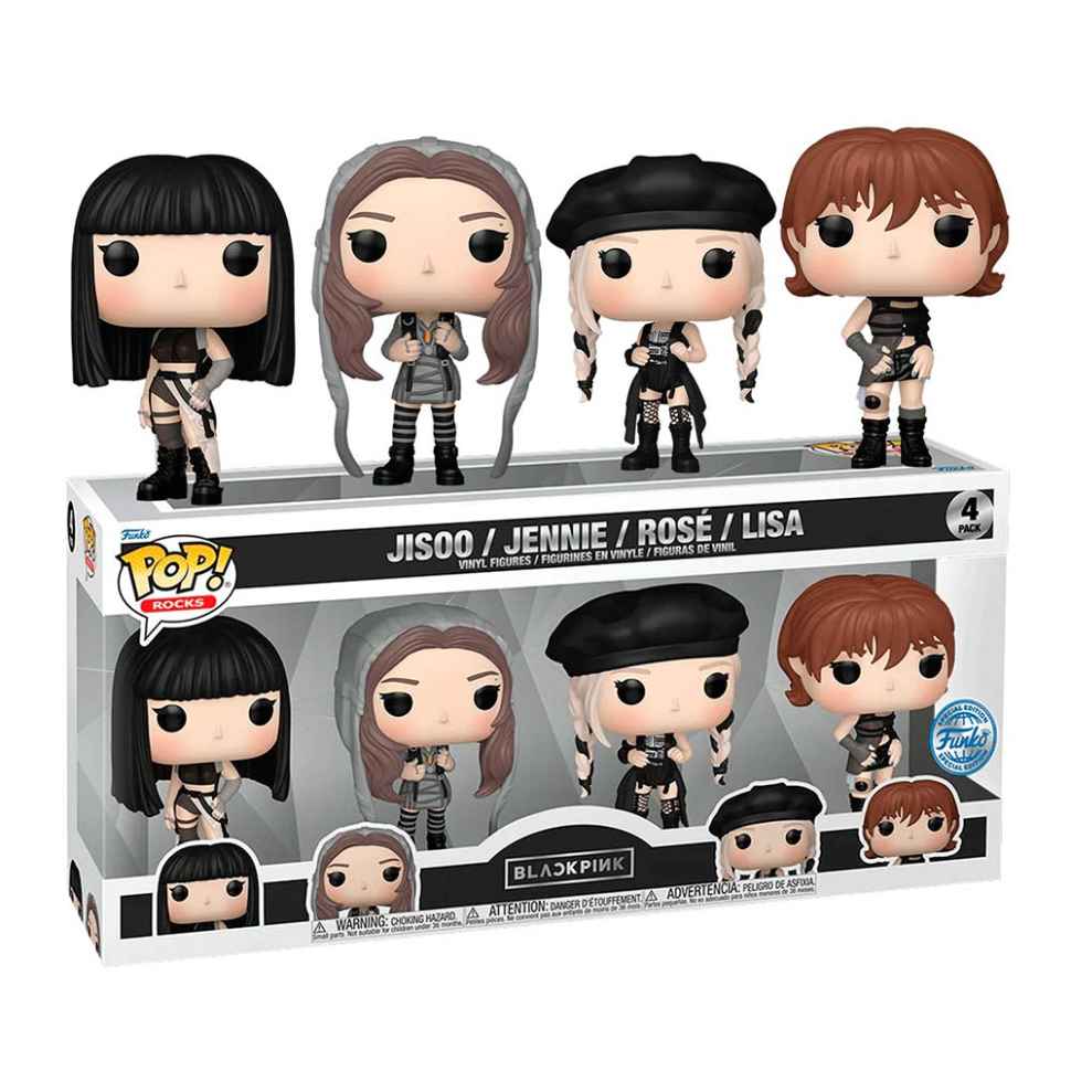 Фигурка Funko POP Blackpink: Розэ, Джису, Дженни, Лиса