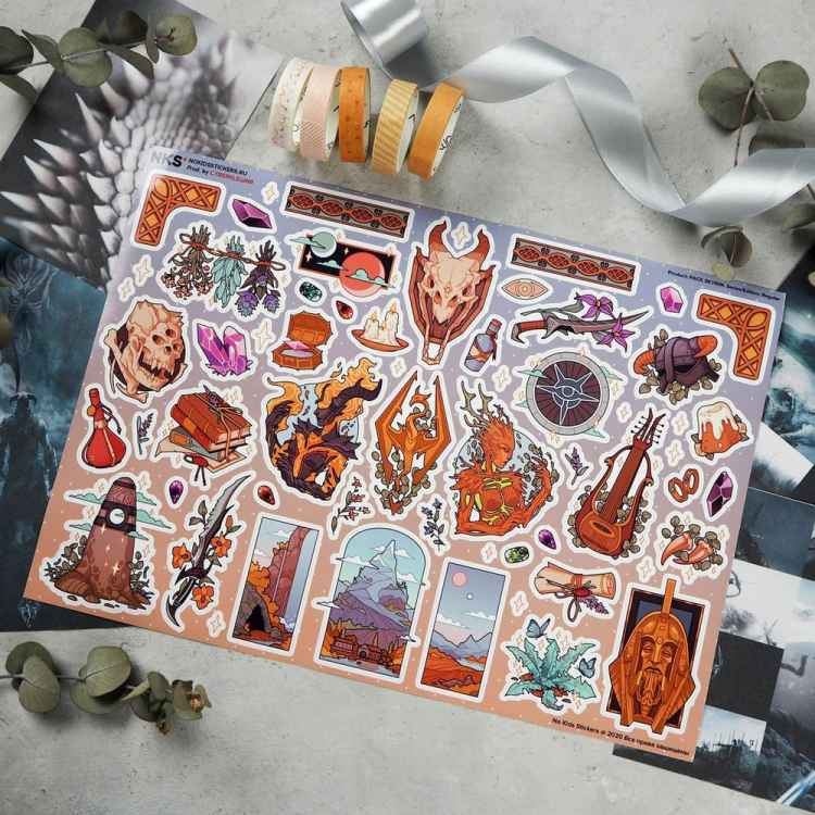 Стикерпак NKS PACK SKYRIM