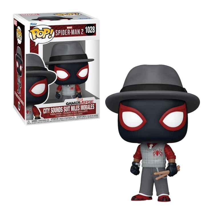 Фигурка Funko POP Spider-man: Паучок в костюме музыканта #1028