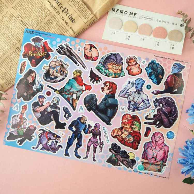 Стикерпак NKS PACK MASS EFFECT