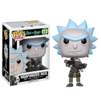 Фигурка Funko POP Rick and Morty: Вооруженный Рик #172