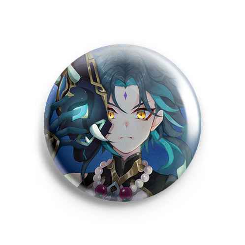 Значок Genshin impact: Сяо с маской