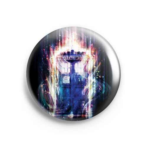 Значок Doctor Who: Звездная Тардис