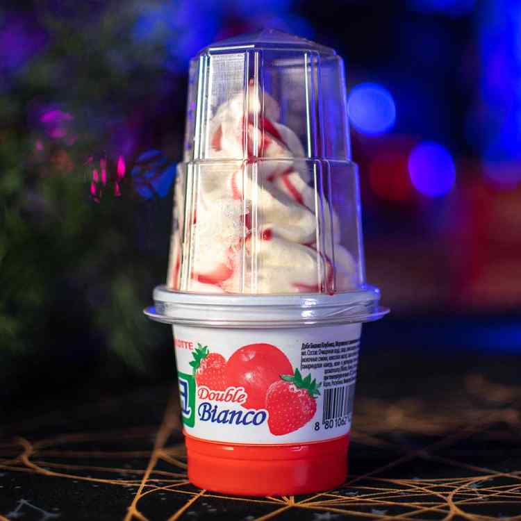 Мороженое Дабо Бьянко со вкусом клубники 