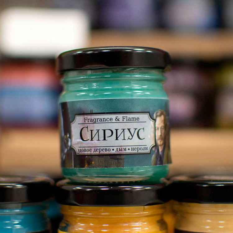 Свеча в стеклянной упаковке Fragrance&Flame: Сириус (40 мл)