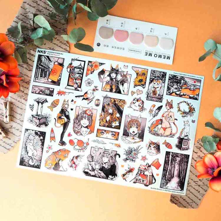 Стикерпак NKS PACK NEKO