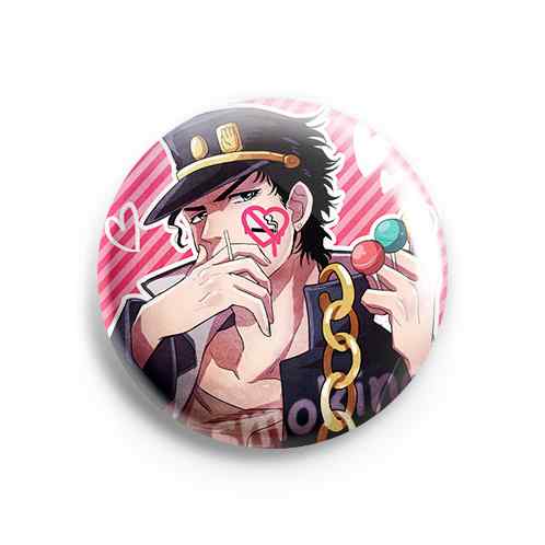 Значок JOJO`s Bizzare Adventure: Джотаро Куджо Значок JOJO`s Bizzare Adventure: Джотаро Куджо