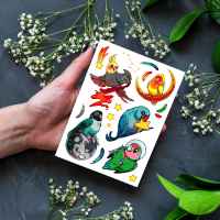 Стикерпак NKS MINI PACK PARROT