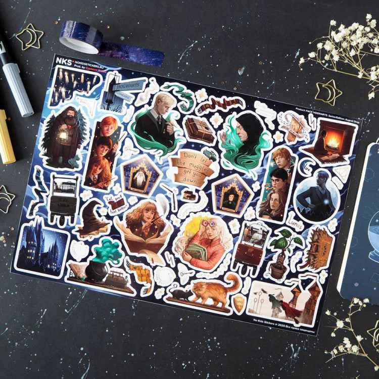 Стикерпак NKS PACK HOGWARTS