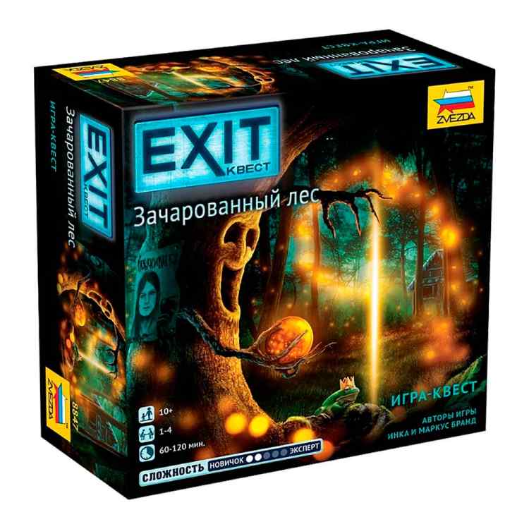 Настольная игра EXIT: Зачарованный лес Настольная игра EXIT: Зачарованный лес