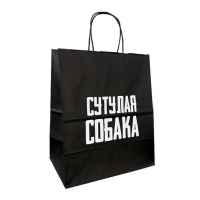 Пакет подарочный Лаборатория Счастья: Сутулая собака