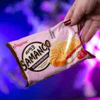 Мороженое Рыбка: Клубничный сэндвич