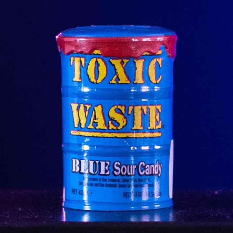 Леденцы Toxic Waste: Blue
