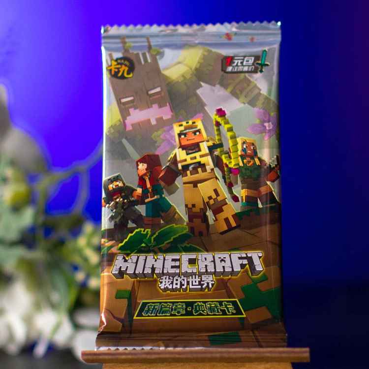 Коллекционная карточка Minecraft