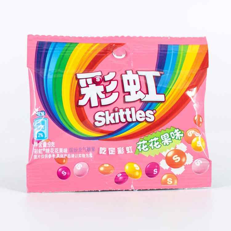 Жевательная конфета Skittles: Цветочный и фруктовый вкус
