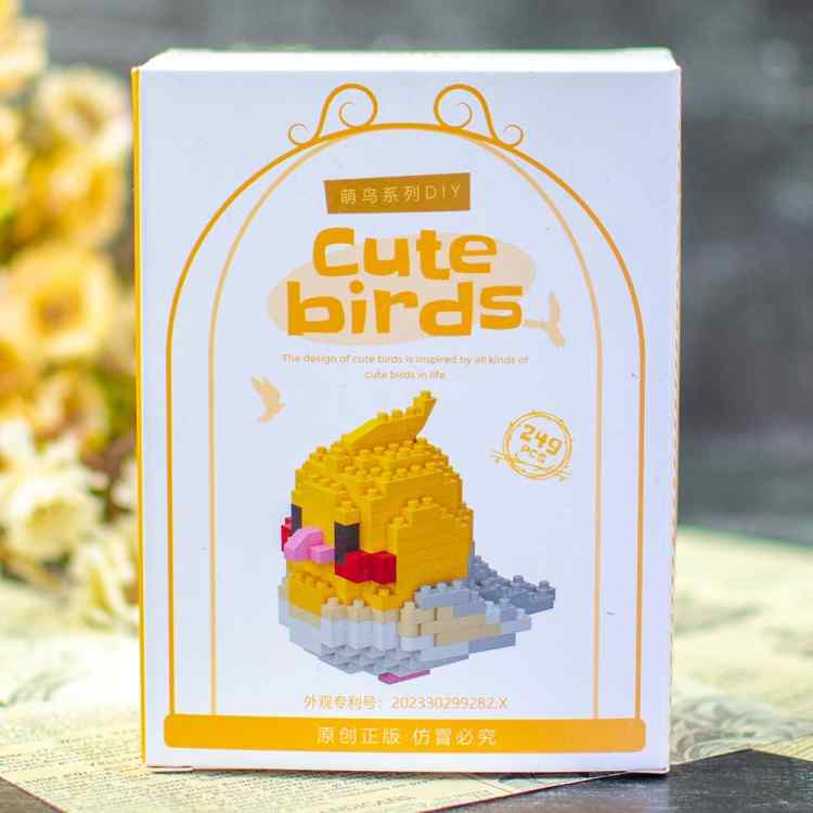 Конструктор Bricks Cute birds: Попугай 8915