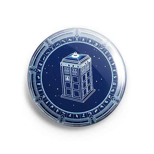 Значок Doctor Who: Тардис и Врата