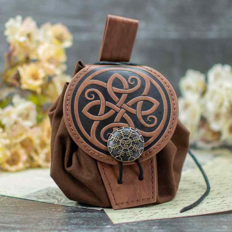 Сумка-мешок Змеелов: коричневый