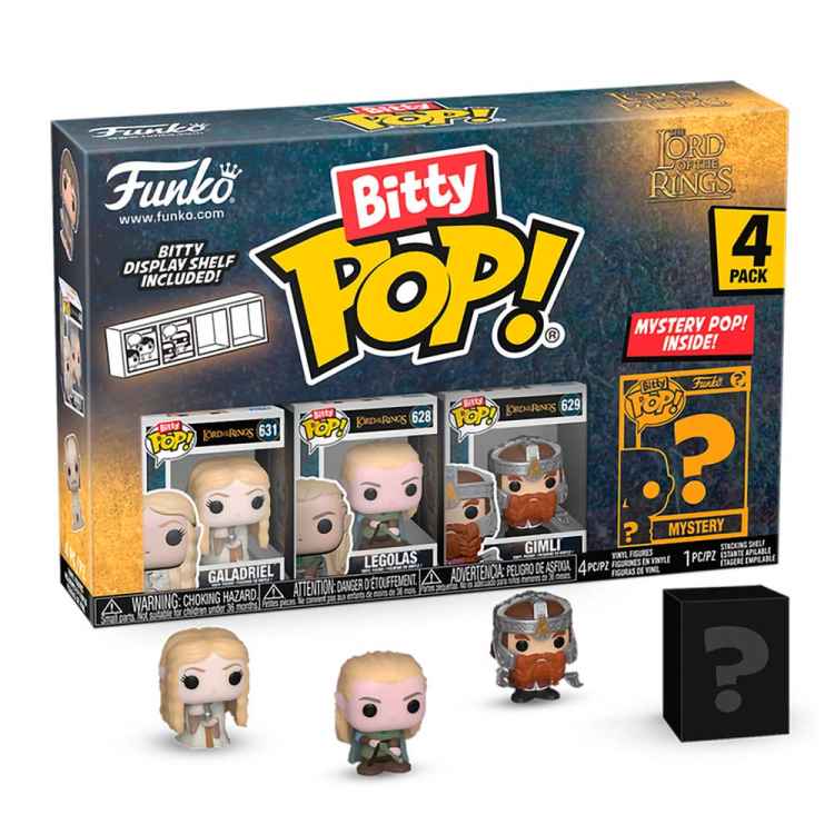 Фигурка Funko Bitty POP: Lord of the rings: Галадриель\Леголаз\Гимли\Mystery