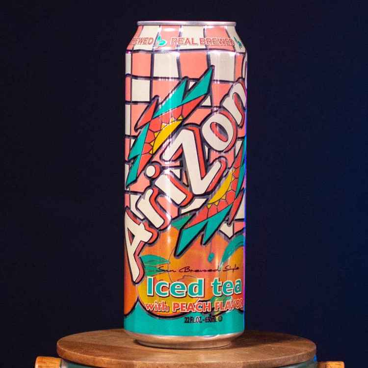 Холодный чай Arizona: Персик