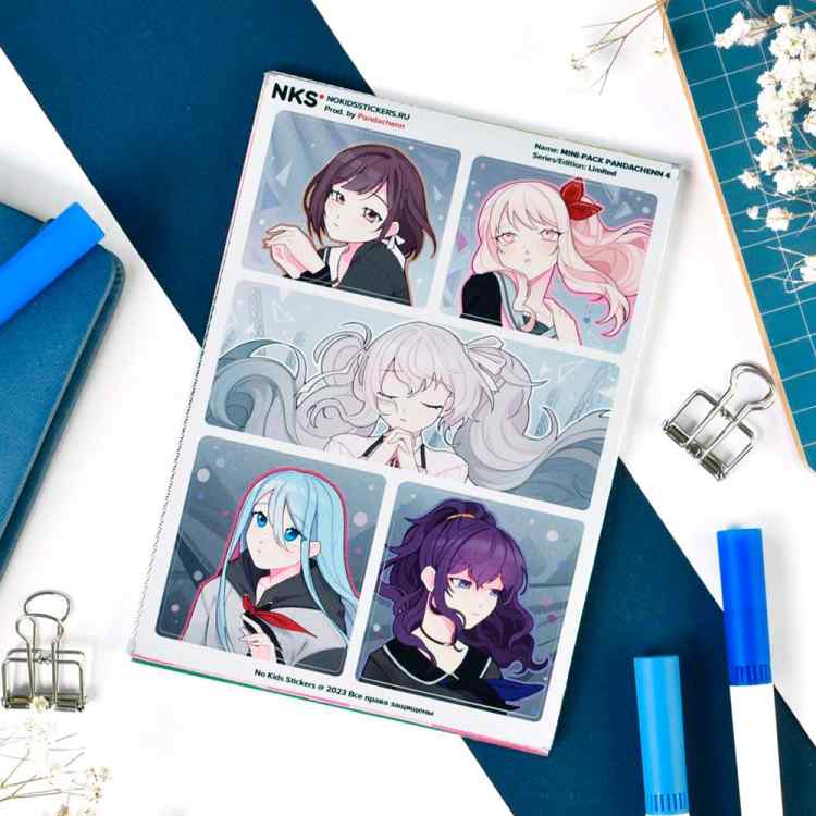 Стикерпак NKS MINI PACK NIGHTCORD AT 25:00 Стикерпак NKS MINI PACK NIGHTCORD AT 25:00