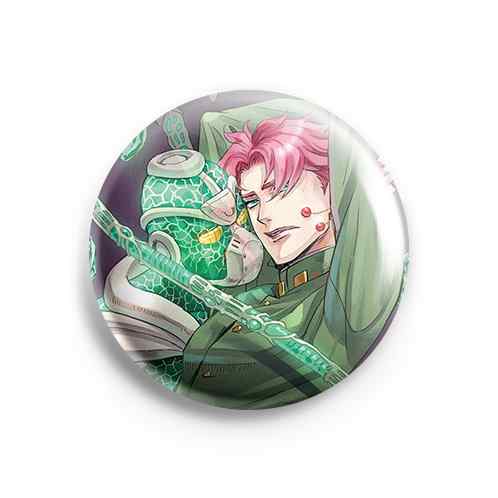 Значок JOJO`s Bizzare Adventure: Какеин и Hierophant Green