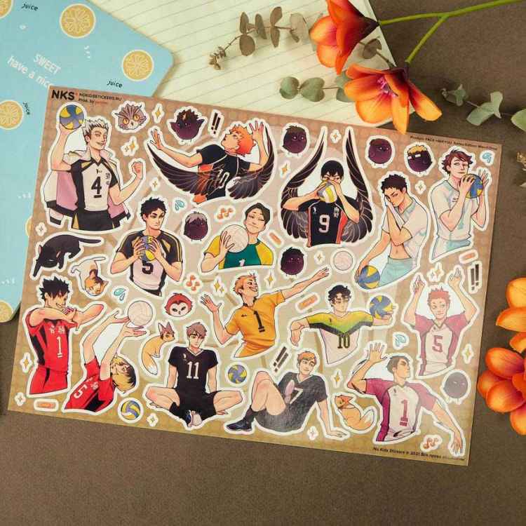 Стикерпак NKS PACK HAIKYUU