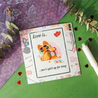 Стикерпак NKS CARD LOVE IS 1