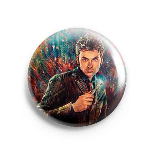 Значок Doctor Who: Теннант с отверткой