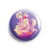 Значок My Little Pony: Friendship is Magic: Флаттершай кексик