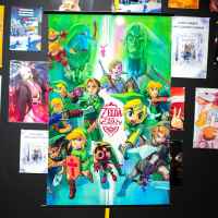 Постер текстильный Zelda: #1