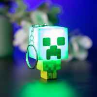 Светящийся брелок Minecraft: Крипер 