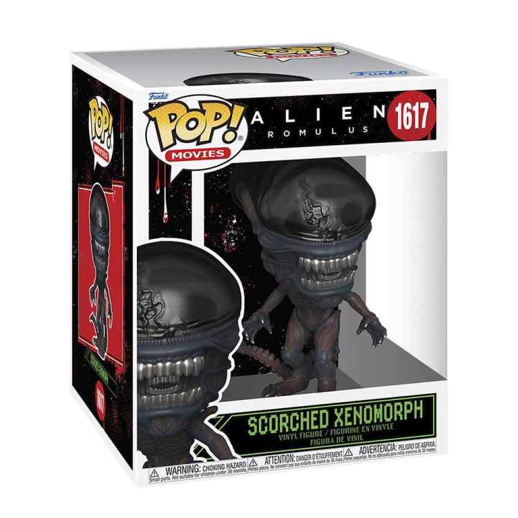 Фигурка Funko POP! Movies Aliens Romulus Scorched Ксеноморф 6" #1617 Фигурка Funko POP! Movies Aliens Romulus Scorched Ксеноморф 6" #1617