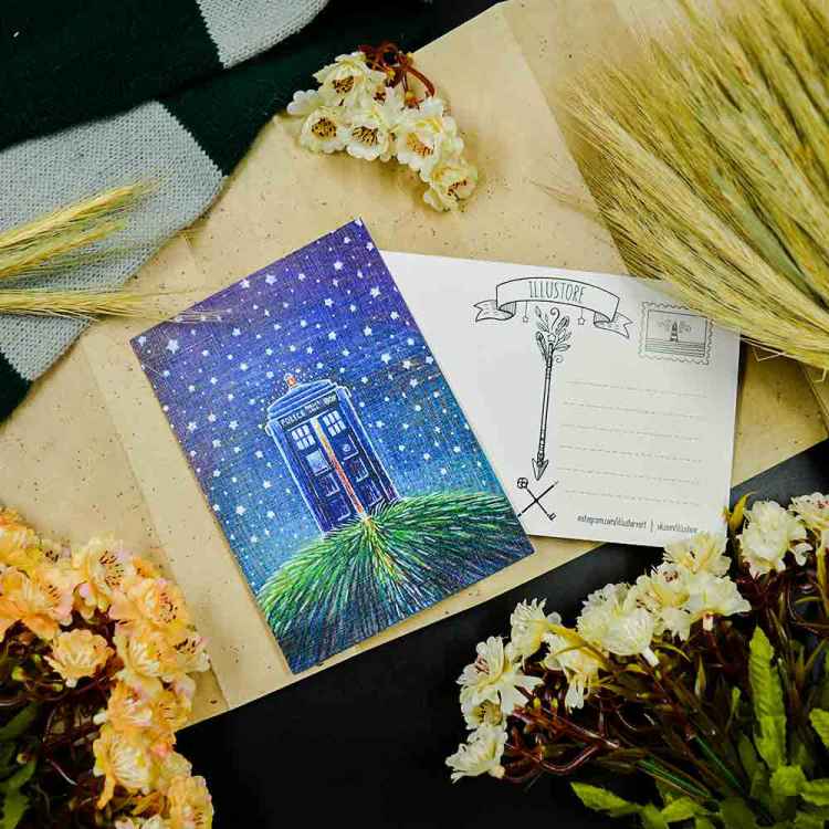 Открытка Illustore Тардис