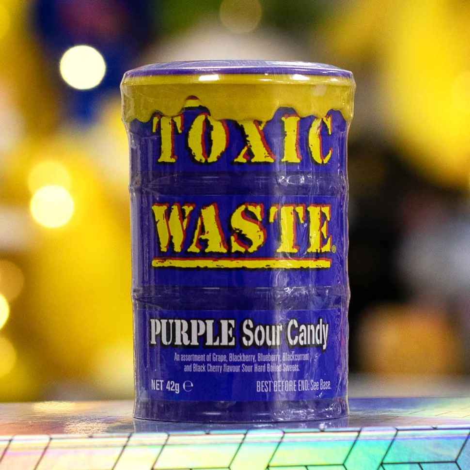 Леденцы Toxic waste Purple 42гр