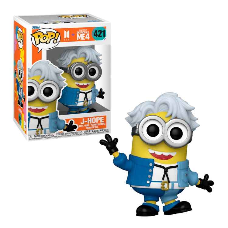 Фигурка Funko POP Despicable Me 4: Джей-Хоуп #421