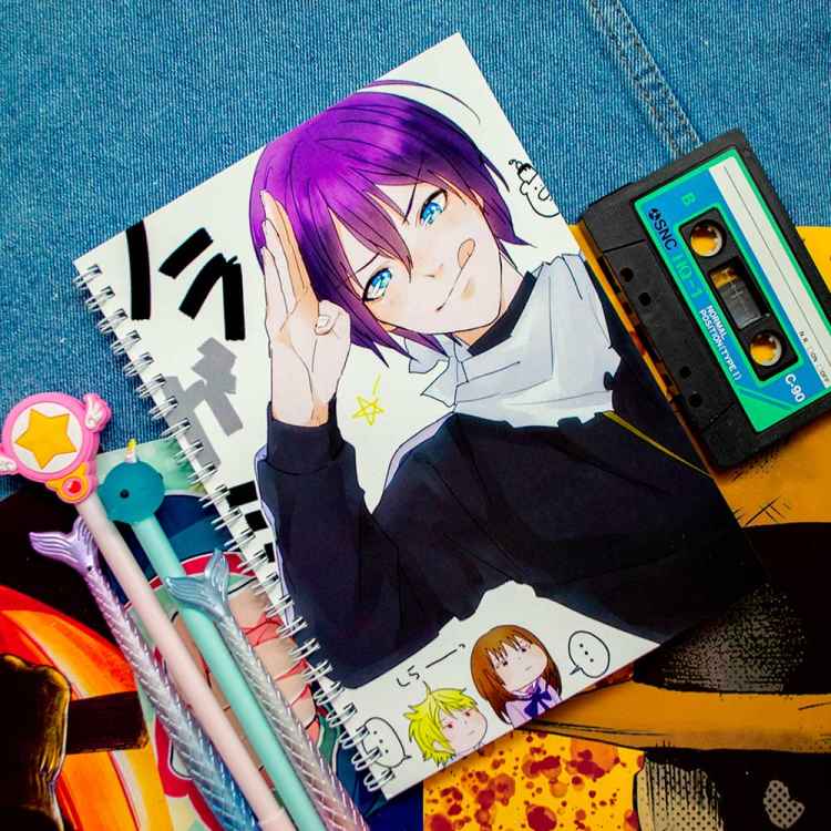 Тетрадь на пружине Noragami: F (48 л.)