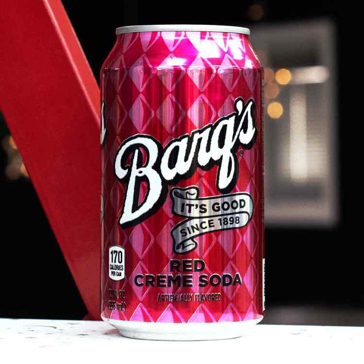 Газированный напиток Barqs: Red Creme soda 