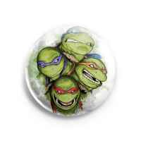 Значок Teenage Mutant Ninja Turtles: Четверо