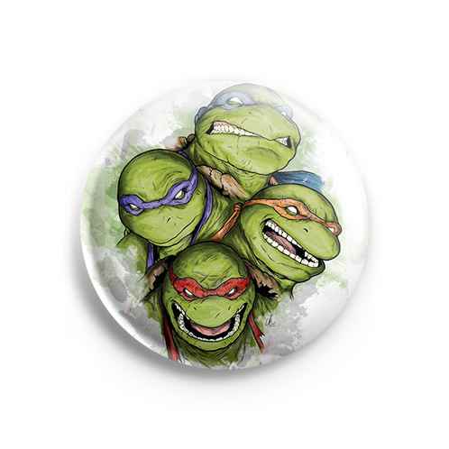 Значок Teenage Mutant Ninja Turtles: Четверо Значок Teenage Mutant Ninja Turtles: Четверо