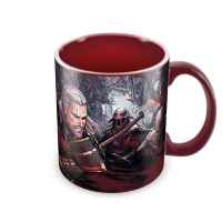 Кружка Witcher: Бордовая
