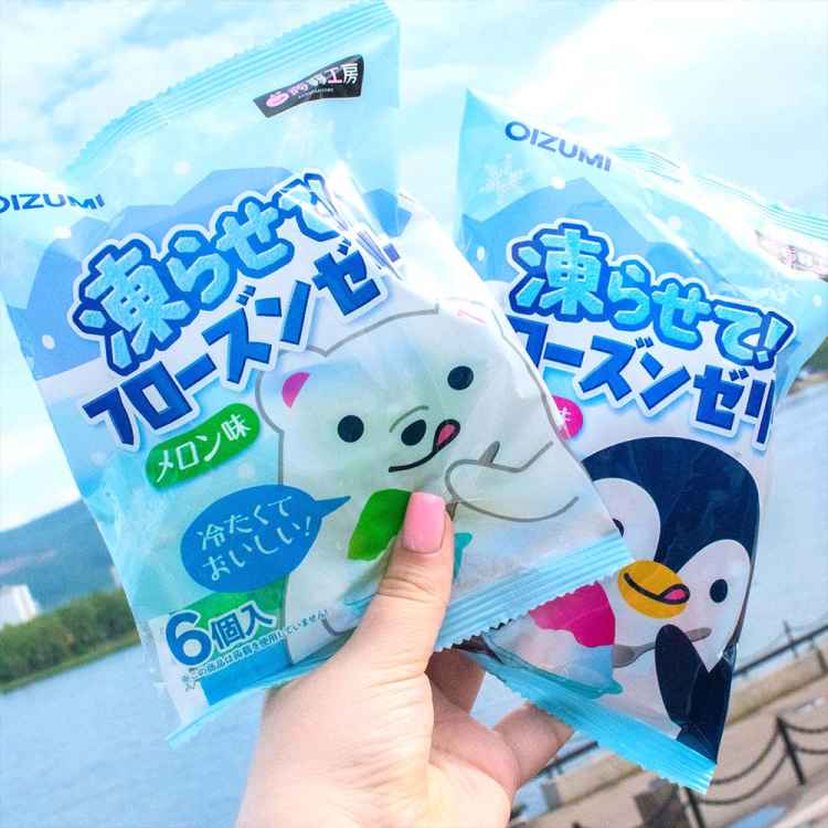 Желе-щербет для заморозки OIZUMI Дынное мороженое (Япония)