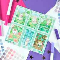 Стикерпак NKS QPACK PASTEL GREEN