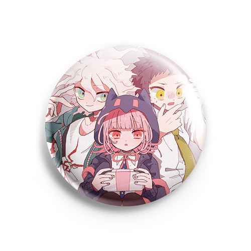 Значок Danganronpa: Трое