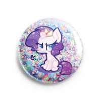 Значок My Little Pony: Friendship is Magic: Рарити с короной