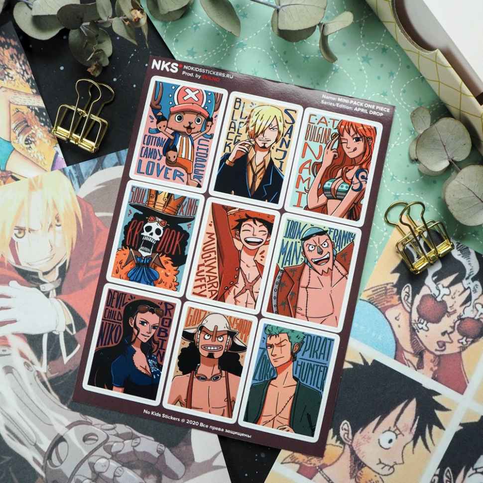 Стикерпак NKS MINI PACK ONE PIECE