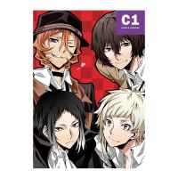 Постер Bungou Stray Dogs: Дазай, Атсуши, Чуя и Акутагава