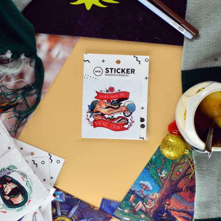 Стикерпак NKS CARD DAMN