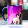 Кружка K-POP: BTS на фиолетовом фоне